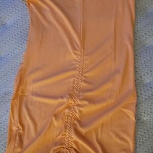 Kids Casual Orange Dress